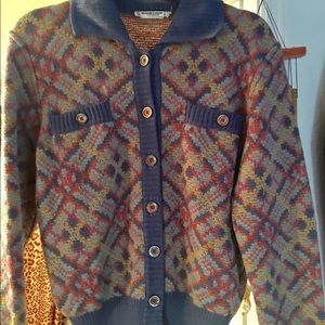 Vintage Yves Saint Laurent Rive Gauche Cardigan